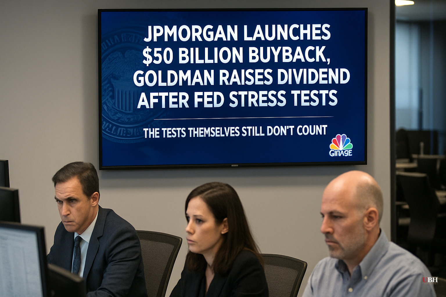 JPMorgan Launches $50 Billion Buyback, Goldman Raises Dividend After Fed Stress Tests. The Tests Themselves Still Don't Count.