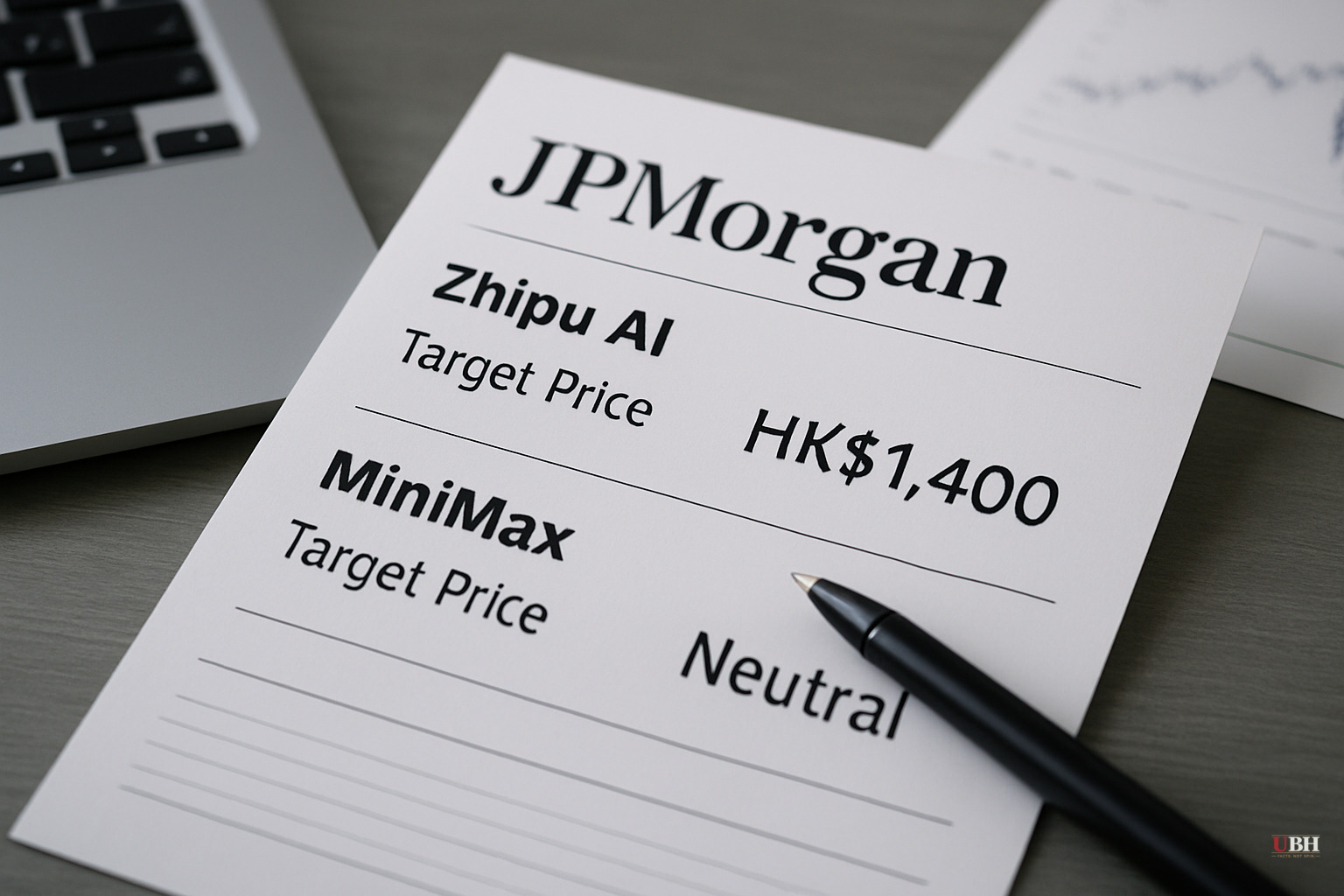 JPMorgan Raises Zhipu AI Target to HK$1,400, Cuts MiniMax to Neutral. Shares Diverge Sharply.