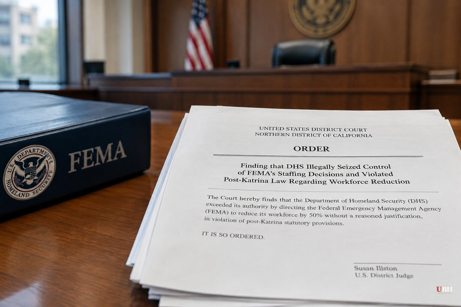 Judge Rules DHS Broke Post-Katrina Law by Ordering FEMA to Cut Workforce in Half