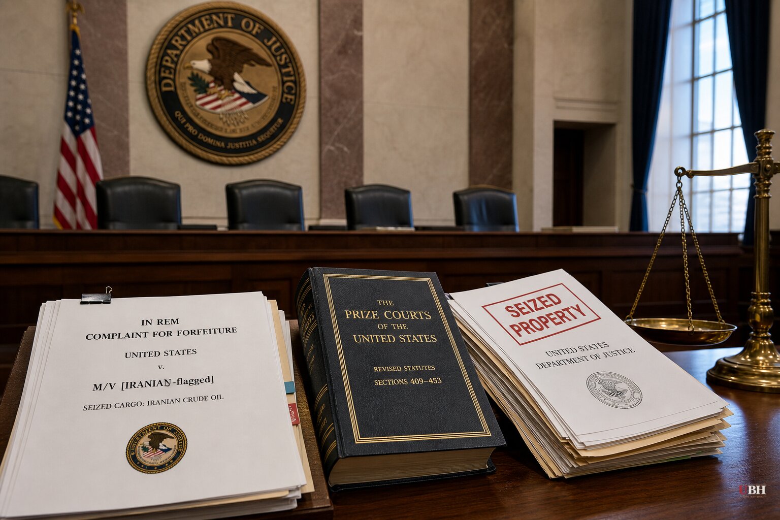 Justice Department Prepares Civil War-Era Prize Courts to Sell Seized Iranian Oil