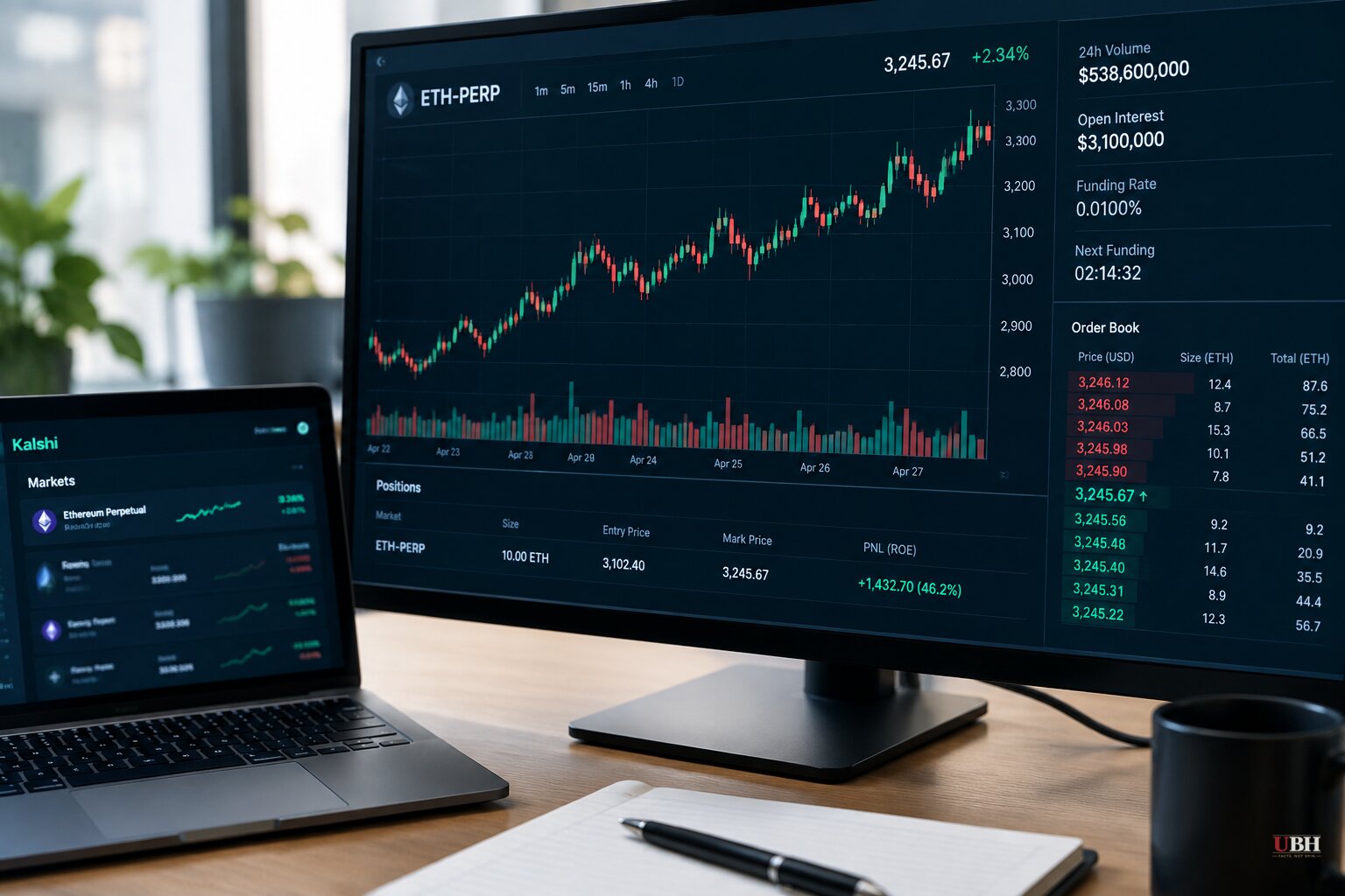 Kalshi Denies Wash Trading After Analyst Flags 174x Ether Perp Turnover Ratio