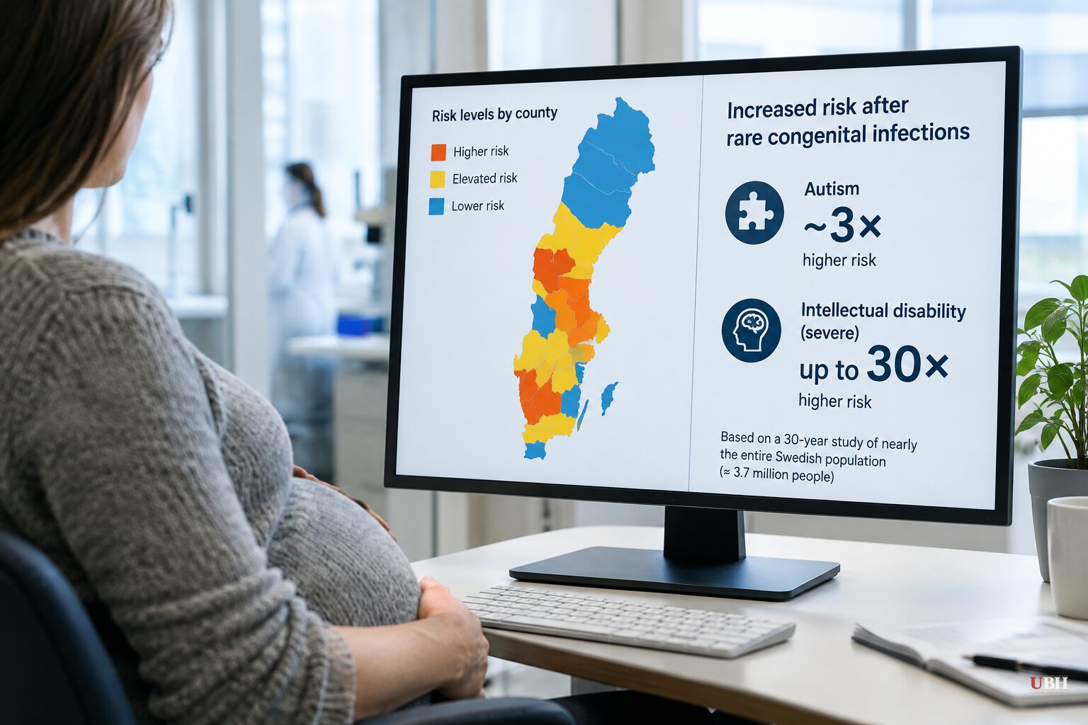 Karolinska Study of 3.7 Million Swedes Links Rare Womb Infections to Higher Autism and Intellectual Disability Risk