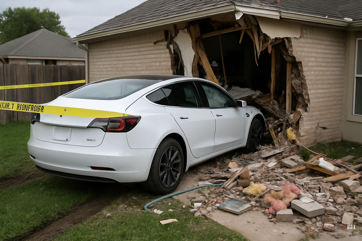 Katy Crash Family Sues Tesla for $1 Million, Alleging FSD Defect Killed 76-Year-Old. Tesla Says Driver Floored It.