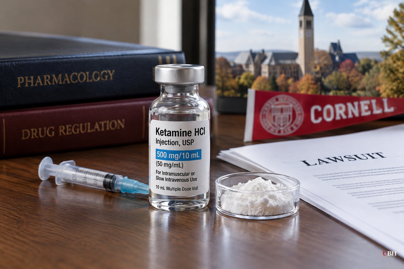 Ketamine Is Both an FDA-Approved Drug and a Schedule III Street Drug, and a Cornell Lawsuit Puts It Back in Focus