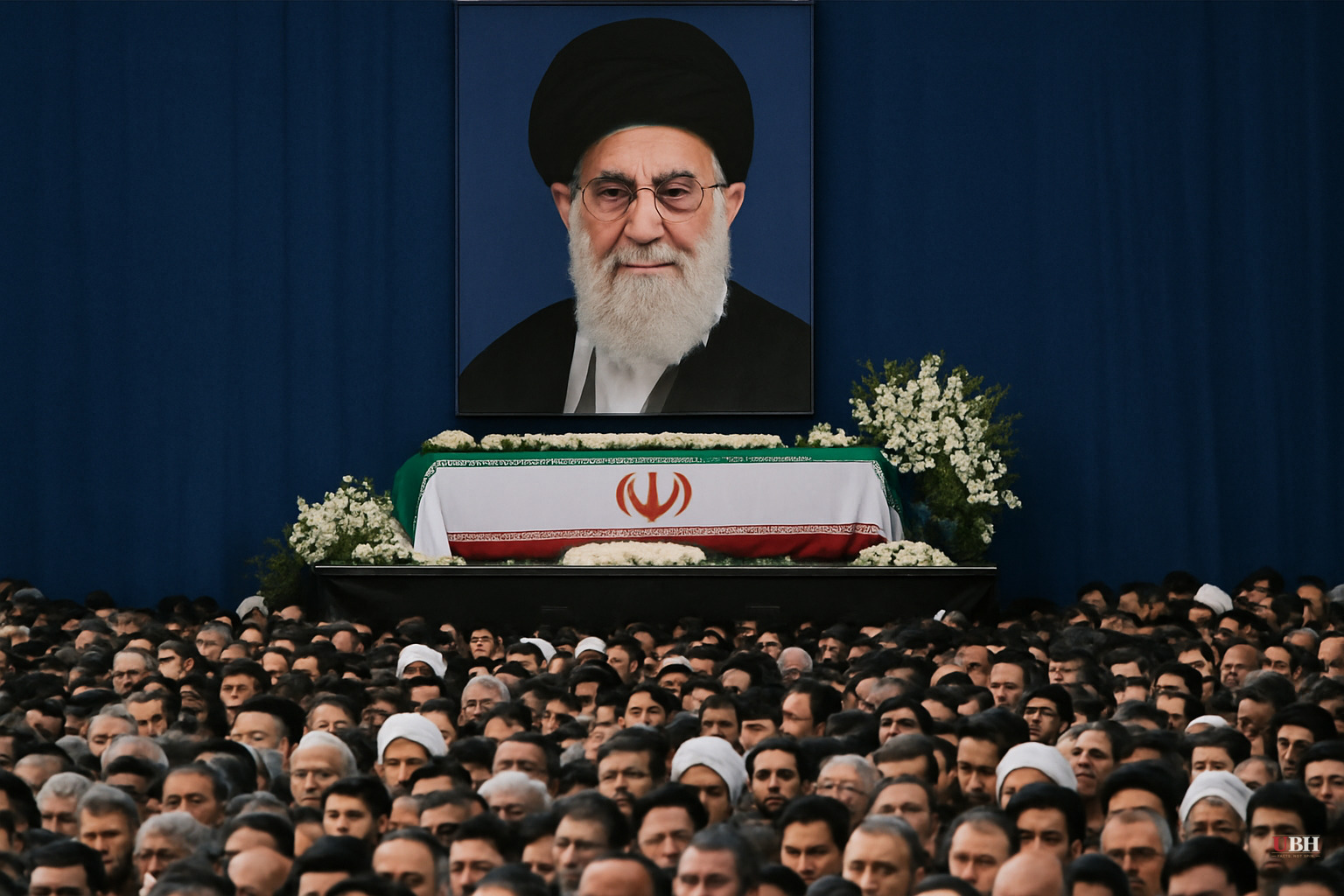 Khamenei's Funeral Draws Global Delegations and Millions of Mourners. Iran International Reports Businesses Were Forced to Close and Workers Ordered to Attend.