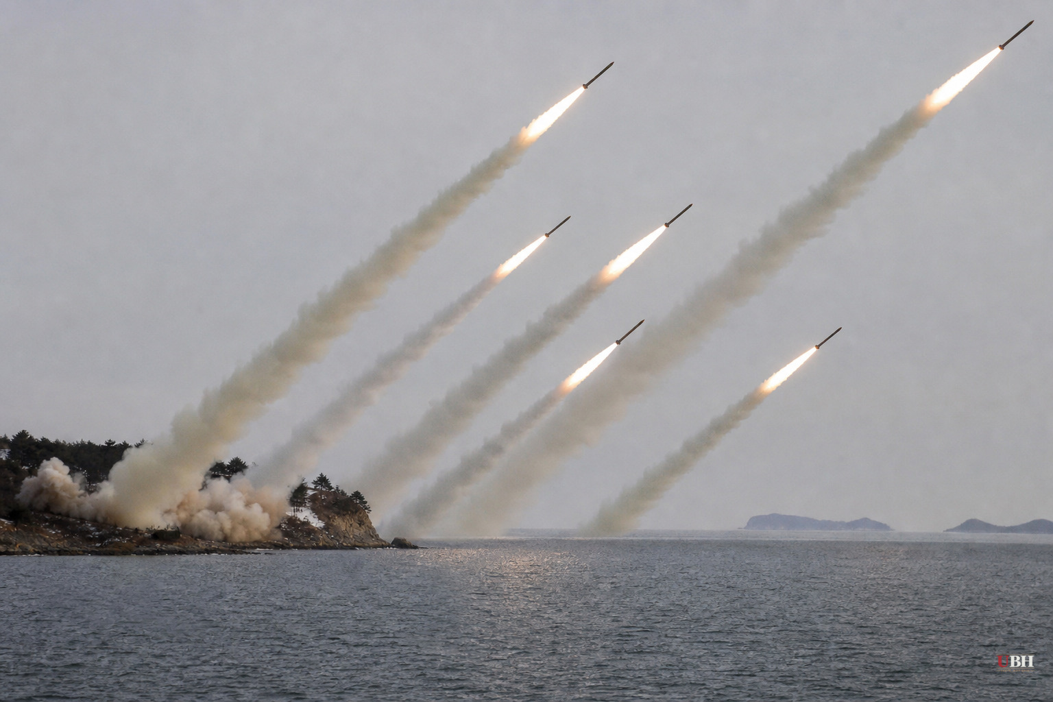 Kim Jong Un Answers Trump's Olive Branch With 10 Missiles