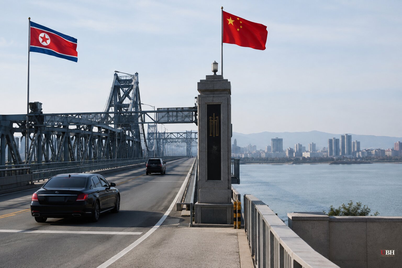 Kim Jong Un Arrives in Chinese Border City of Dandong via New Yalu River Bridge, South Korean Official Says
