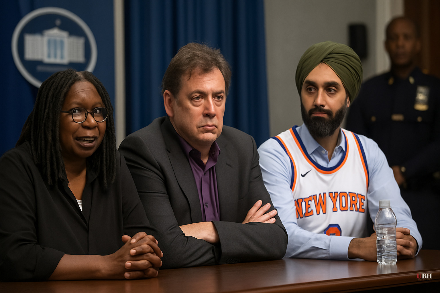 Knicks Parade Ceremony Produced Three Distinct Stories: A Cop Confusion, an Owner's Snub, and Whoopi's Case for Going to the White House