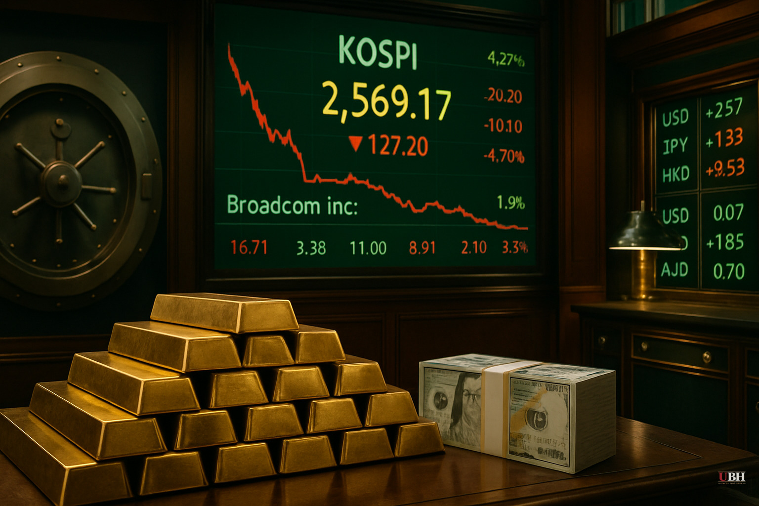 Korea's AI Trade Unravels: $10 Billion in Foreign Outflows, KOSPI Down 5% as Broadcom Miss Triggers Global Chip Selloff