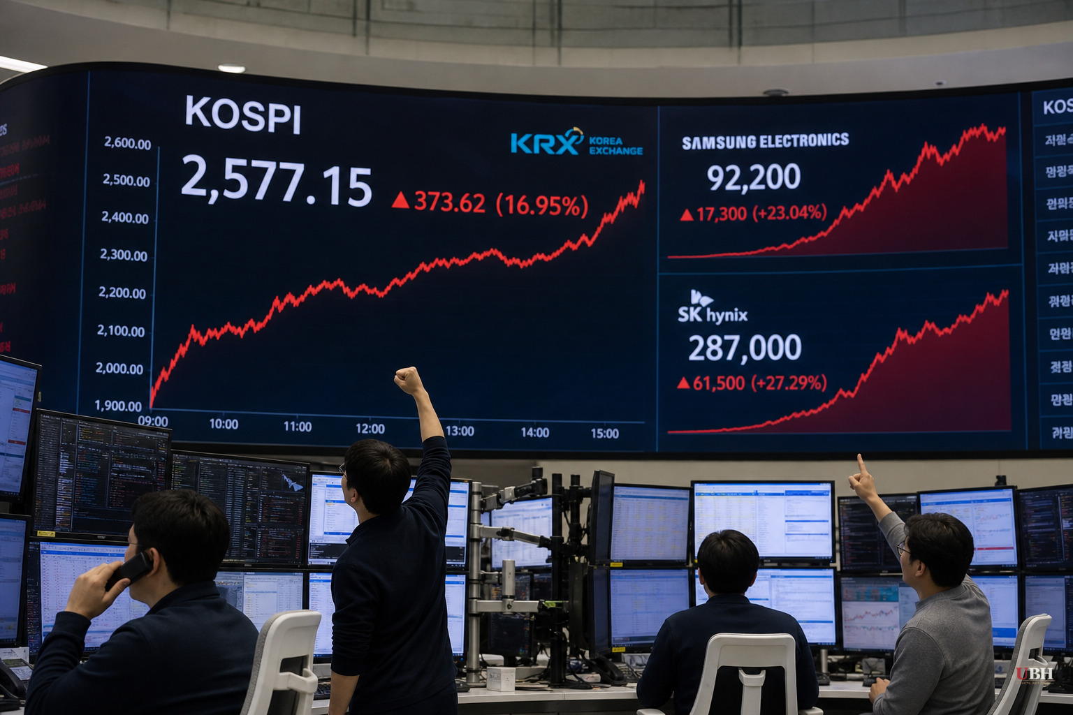 Kospi Rockets 17% and Triggers Trading Halt as SK Hynix, Samsung Surge Up to 30% After Microsoft's Blockbuster Quarter