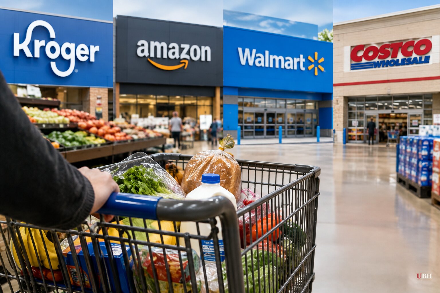 Kroger Shoppers Shifted $12 Billion in Spending to Amazon, Walmart and Costco Over the Past Year, Numerator Finds