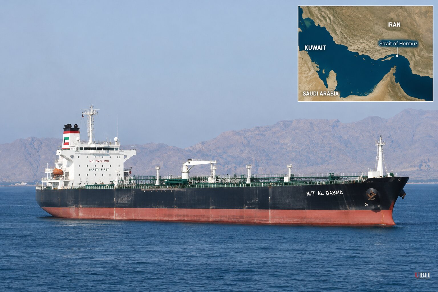 Kuwaiti Tanker With 21 Indian Crew Hit by Projectile Near Strait of Hormuz, Fire Out, All Safe
