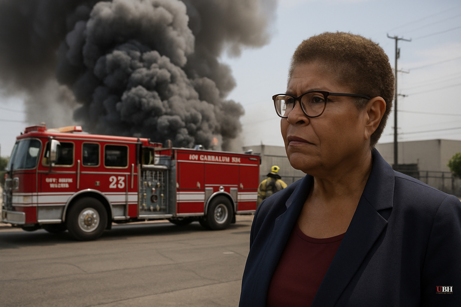 LA Mayor Karen Bass Declares Emergency Over Toxic Boyle Heights Warehouse Fire, Seeks State Resources