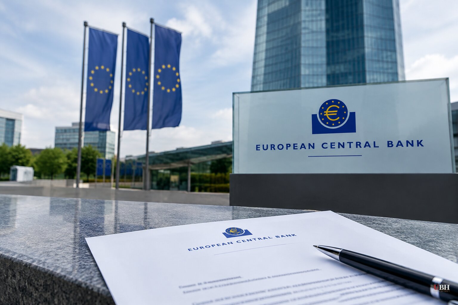 Lagarde to Leave ECB on Feb. 7, Nine Months Before Her Term Ends