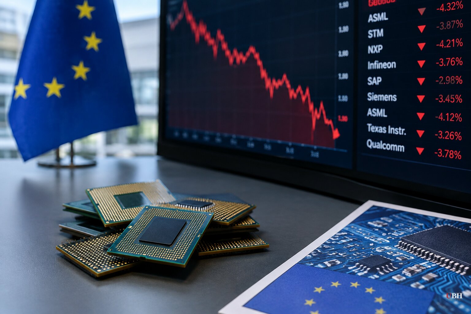 Lagarde Warns Europe Could Be Cut Off From AI as Chip Stocks Extend Global Slide