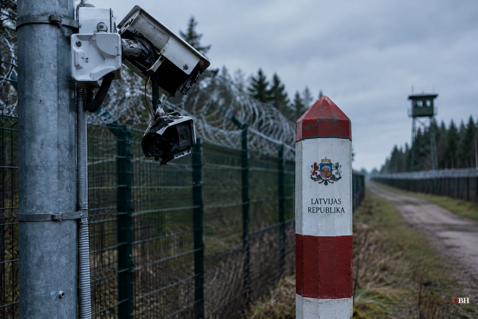 Latvia Says Masked Intruders From Belarus Sabotaged Border; Group Black Rus Claims It, Security Service Opens Criminal Case
