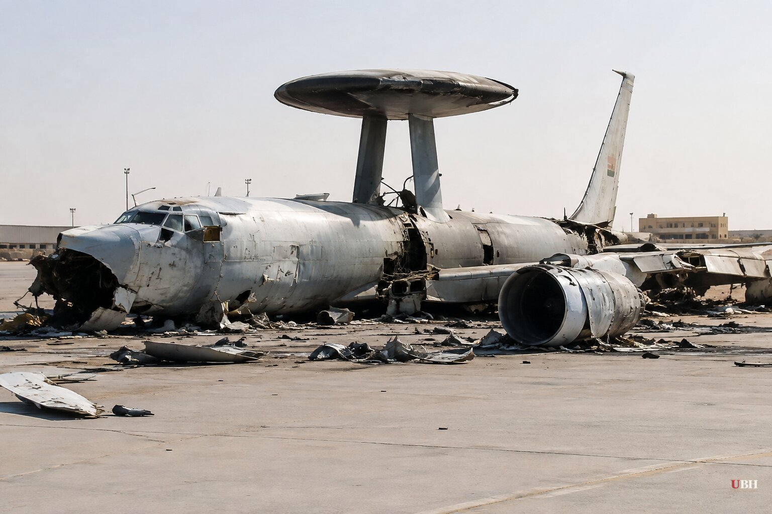 Leaked Photos Show Wrecked Warplane and Gutted Barracks From Iran Strikes on U.S. Bases