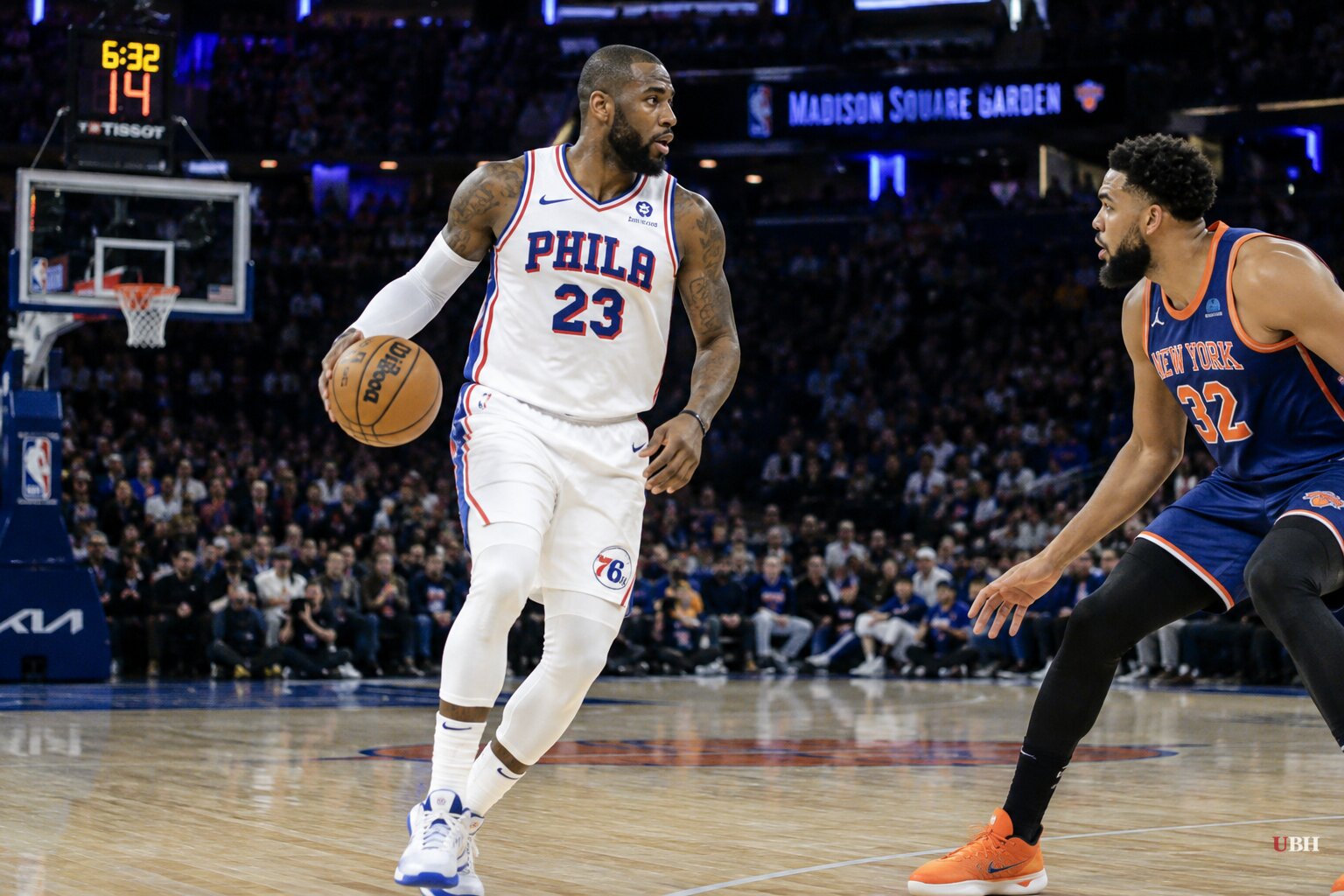LeBron James Scores 14 in 76ers Debut as Philadelphia Beats Knicks 106-100 on Banner Night