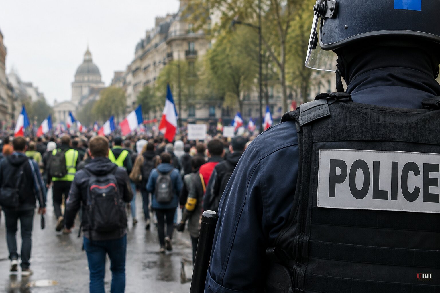 Lecornu Reports 1,200 Arrests and 150 Injured Police After France's Saturday Protest Day