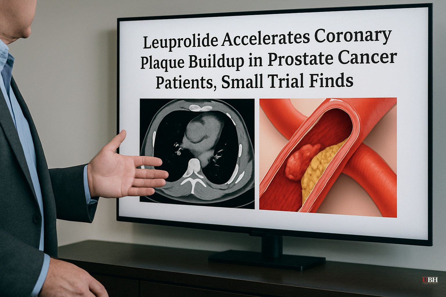 Leuprolide Accelerates Coronary Plaque Buildup in Prostate Cancer Patients, Small Trial Finds