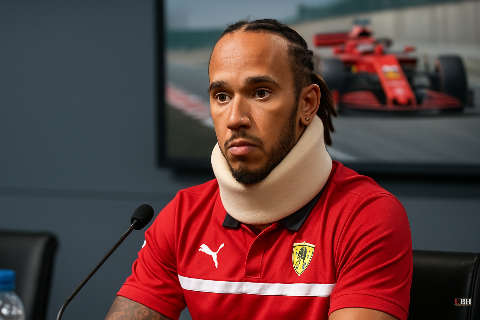 Lewis Hamilton Raced the First Weeks of 2025 With a Slipped Disc After a January Testing Crash at Barcelona