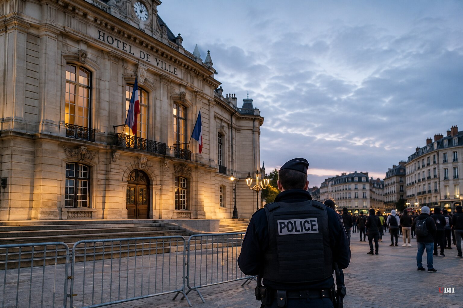 Limoges Mayor Says No National Police Guarded Town Hall Before Mob Burned It, as Riots Spread to Belgium and Italy