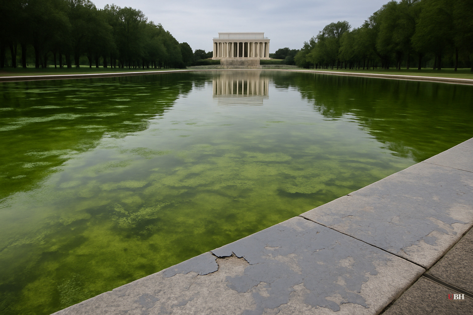 Lincoln Memorial Reflecting Pool: Paint Peeling, New Algae Strain Identified, and a Second No-Bid Contract Under Scrutiny