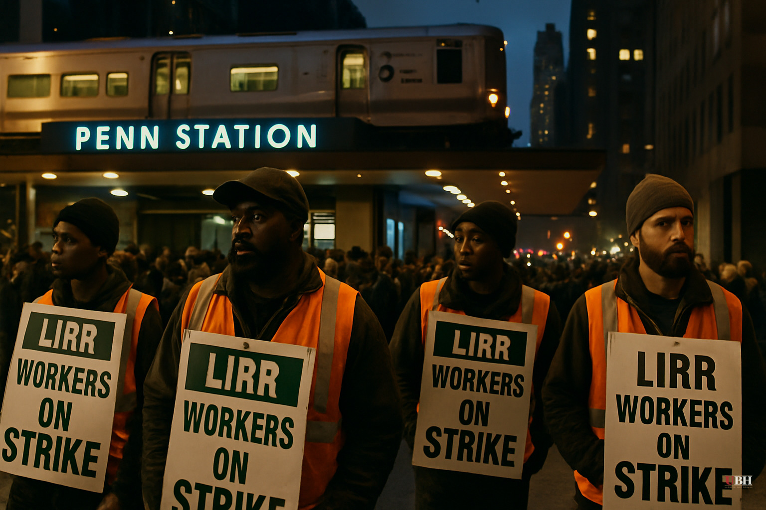 LIRR Workers Strike at Midnight, Shutting Down America's Busiest Commuter Railroad