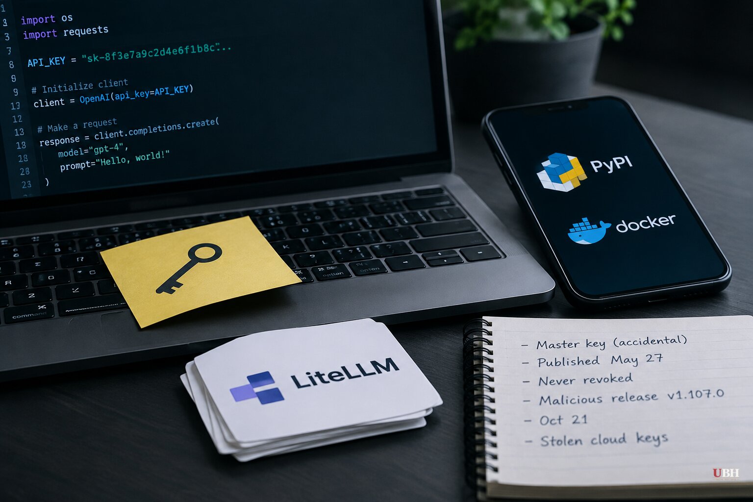 LiteLLM Says Master Key Left Unrevoked Since May Led to Malware Release on PyPI and Docker