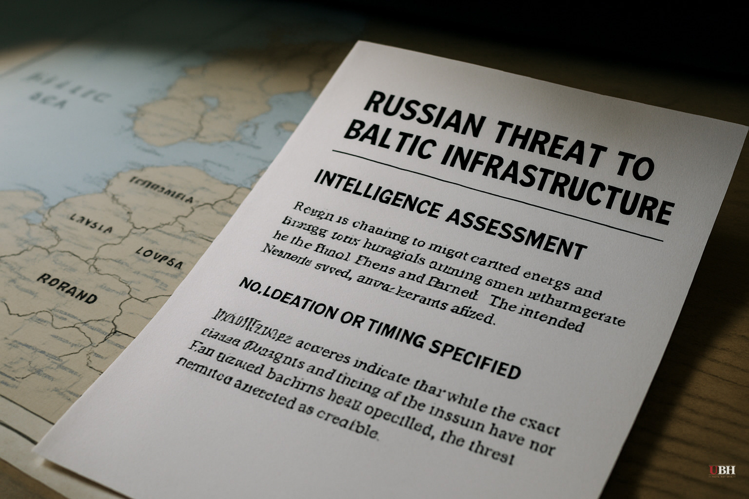 Lithuania and Latvia Say Intelligence Points to Russian Plan to Hit Baltic Infrastructure, Kremlin Calls It Fearmongering