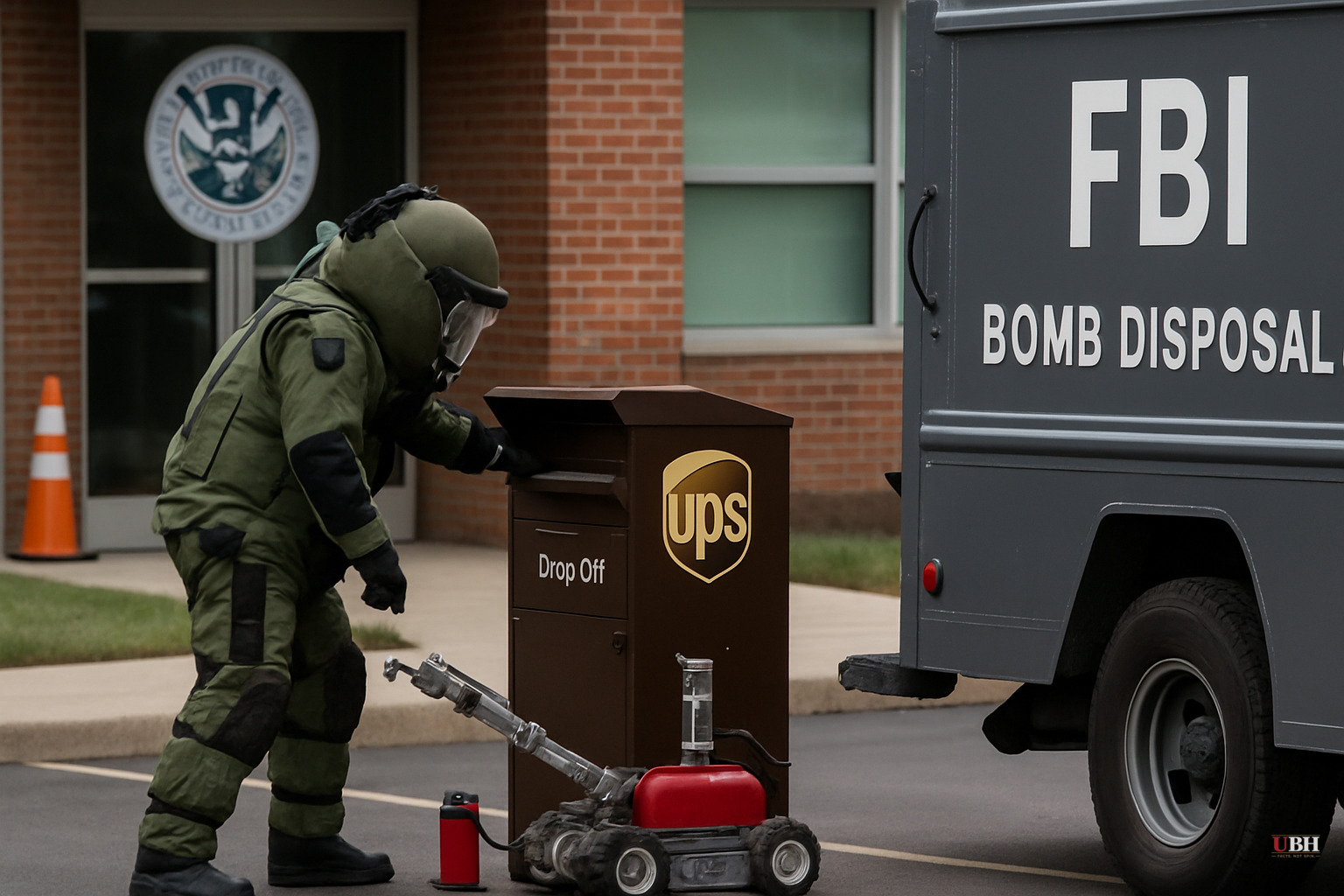 Live Explosive Device Found in UPS Drop Box at Cleveland ICE Office Complex, Seven Buildings Evacuated