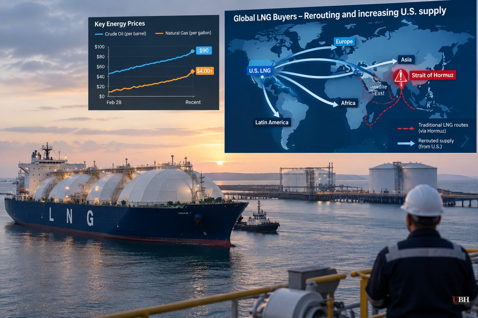 LNG Buyers Rush to U.S. Gas as Hormuz Risk Persists, McKinsey Survey Shows Lasting Shift