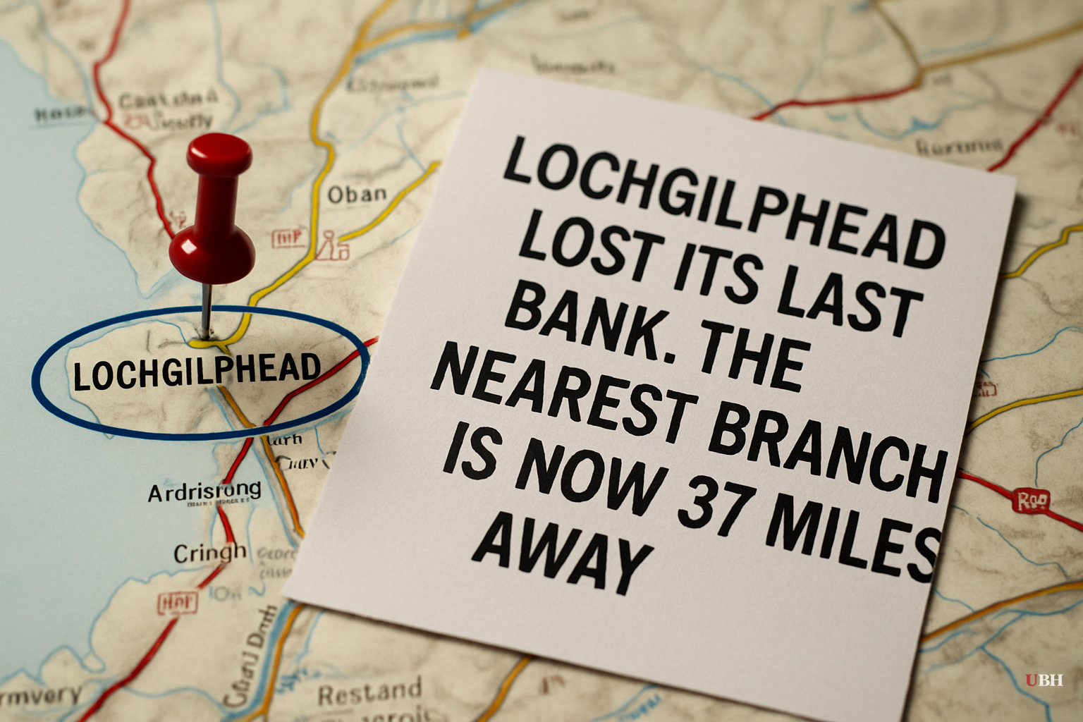Lochgilphead Lost Its Last Bank. The Nearest Branch Is Now 37 Miles Away.