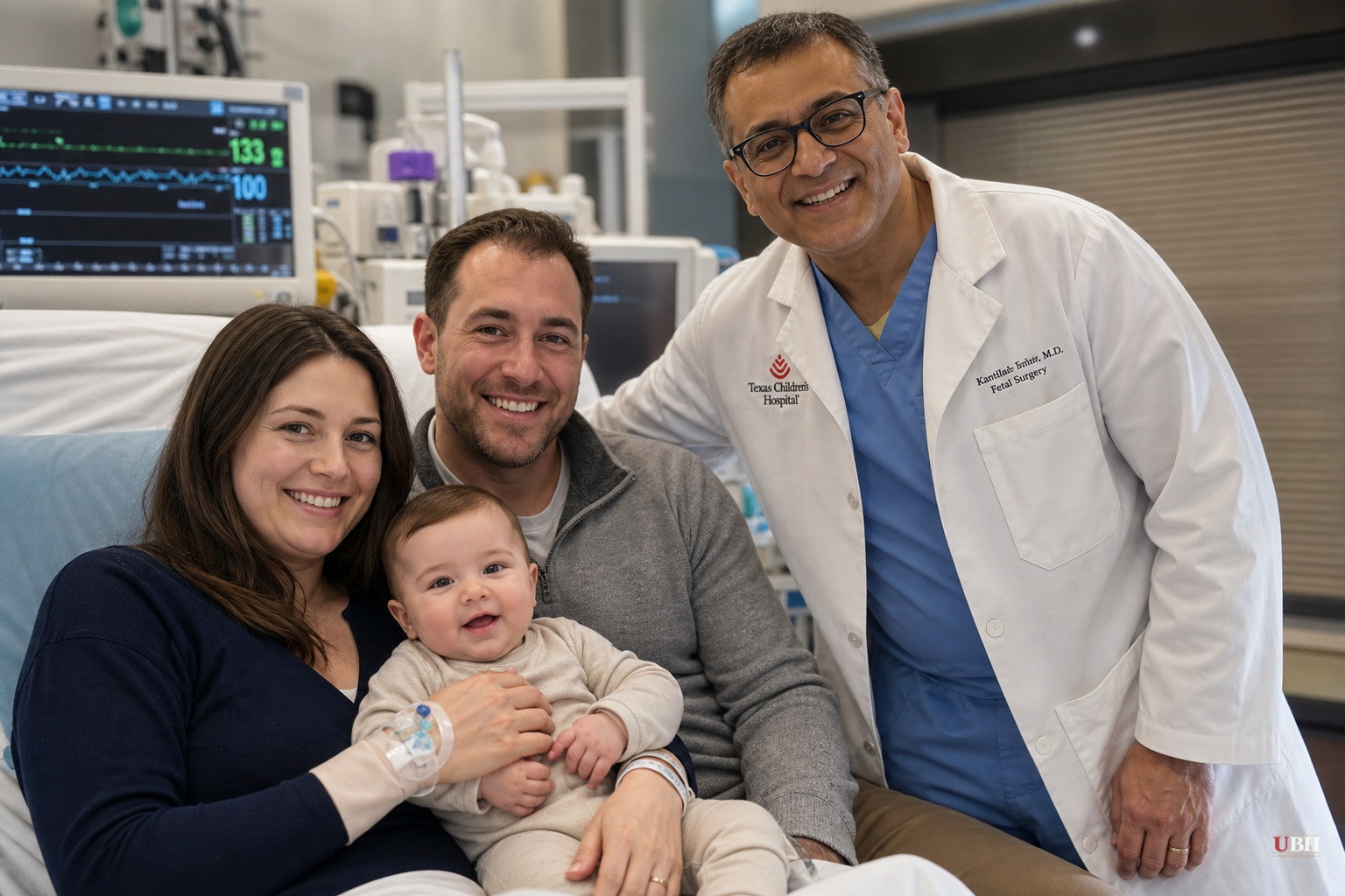 London Baby Born Healthy After In-Womb Surgery Fixed Rare Birth Defect in Texas