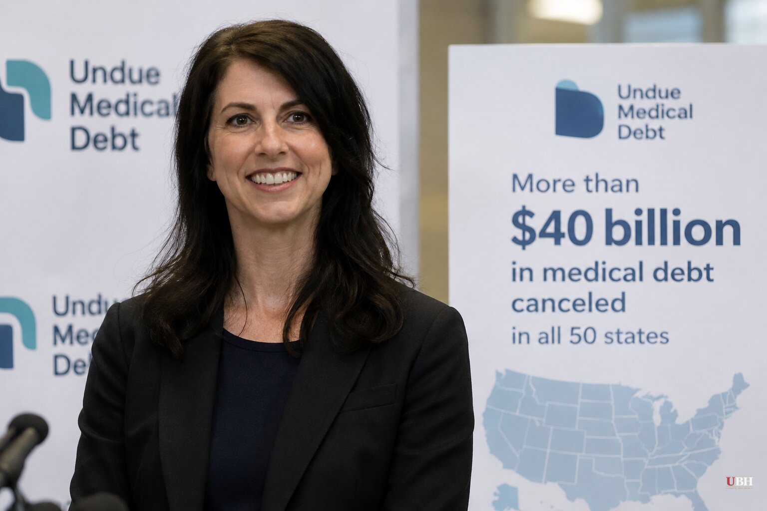 MacKenzie Scott's Three Gifts Totaling About $130 Million Helped Undue Medical Debt Cancel Over $40 Billion in Bills