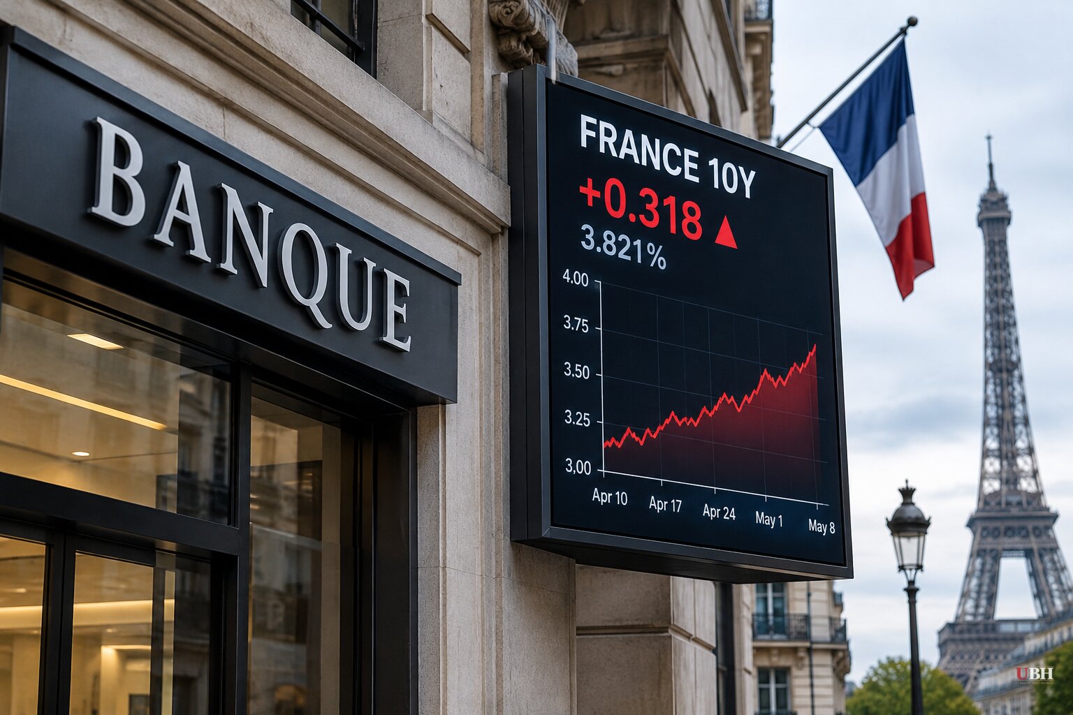 Macquarie Warns French Bond Selloff and Street Unrest Could Trigger Bank Deposit Flight