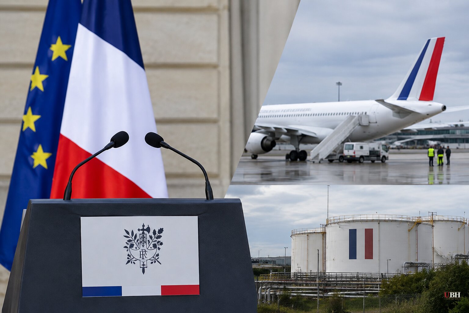 Macron Blames Far-Left 'Insurrectionist Elements' for France Riots, Leaves for Gulf Today to Secure Fuel Supplies