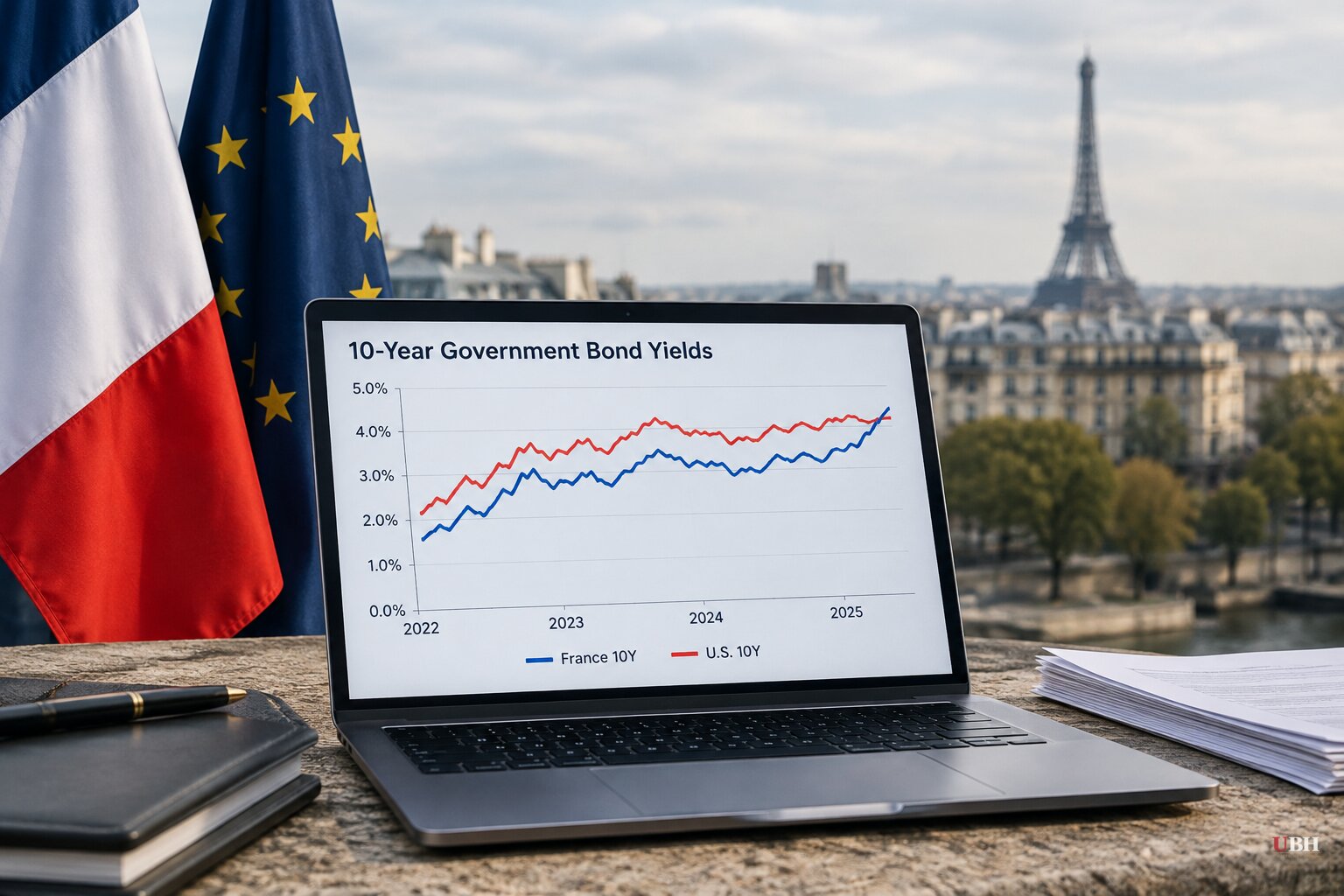 Macron Says 'Illegitimate' Protests Will Be Banned as French 10-Year Yield Rises Above U.S. Treasury Yield