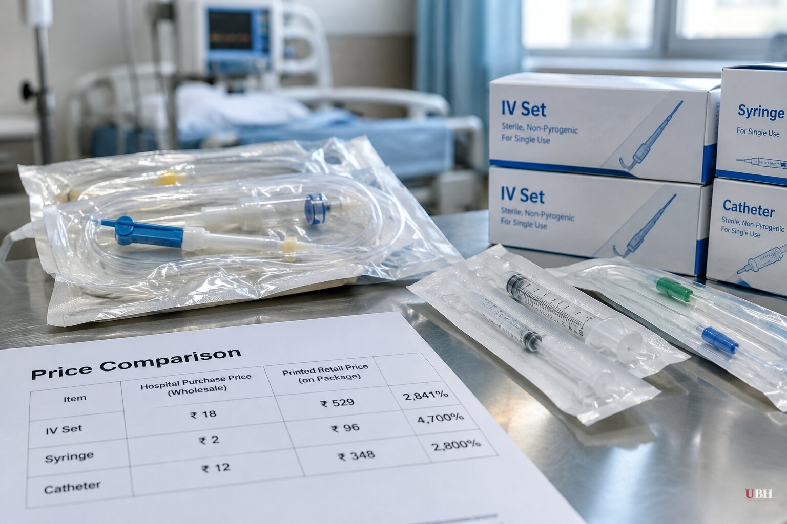 Maharashtra FDA Finds Hospitals Marking Up IV Sets 2,841% Over Wholesale Cost, Pushes Centre for Pricing Rules