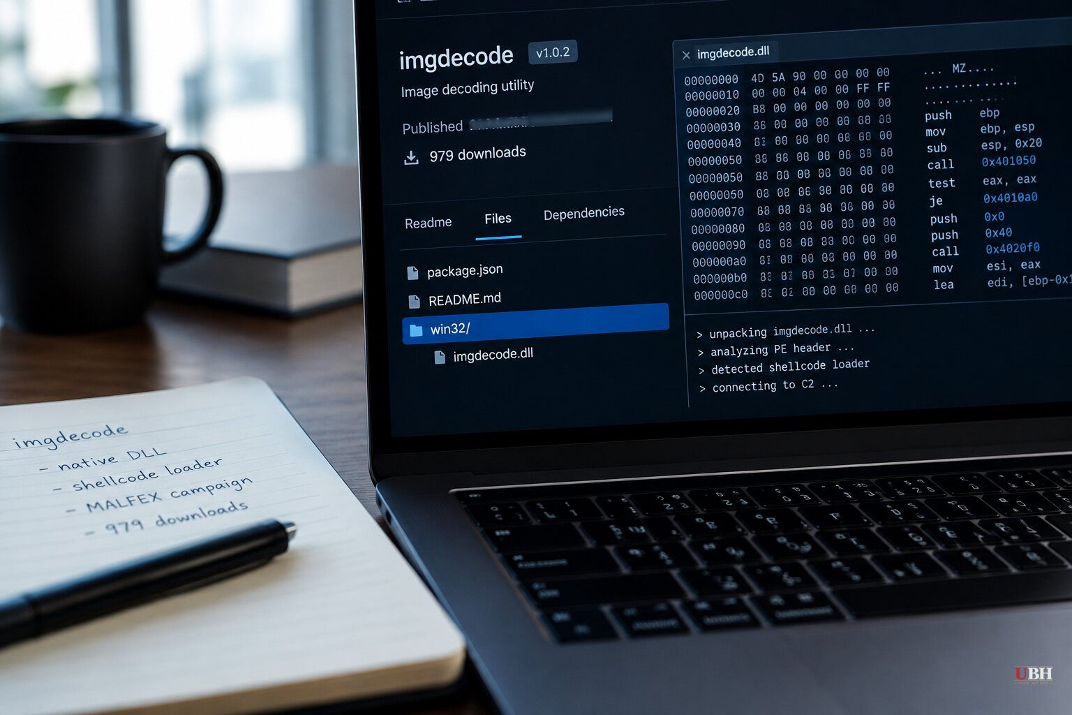 Malicious npm Package 'imgdecode' Hides Windows Shellcode Loader in Native DLL, Tied to MALFEX Campaign