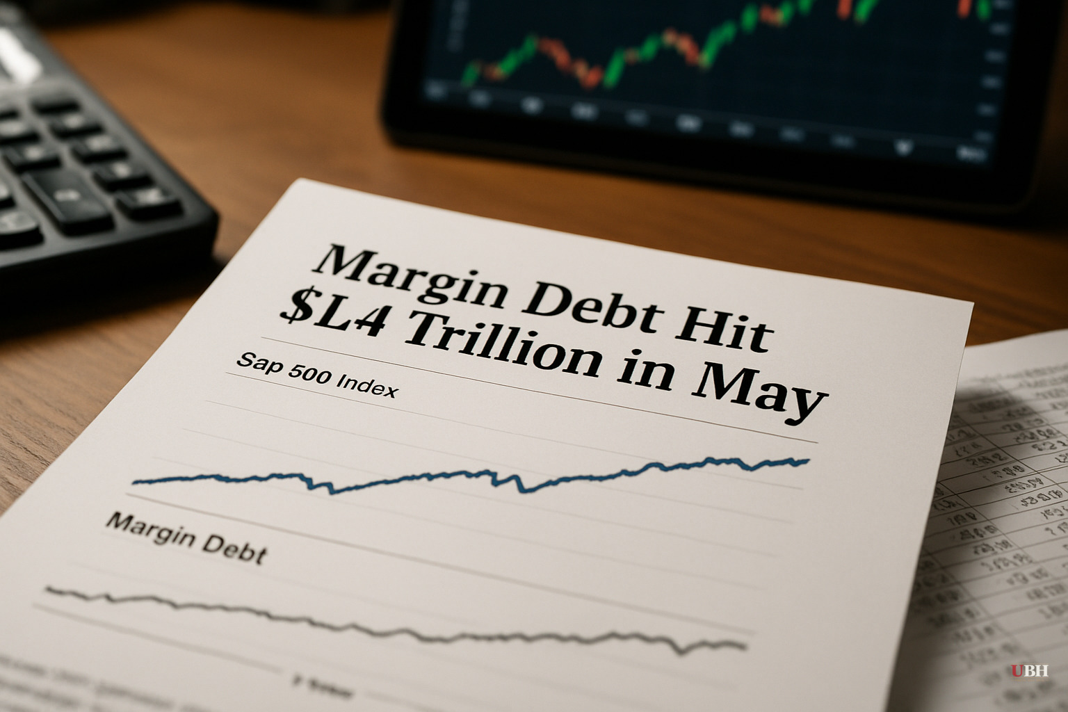 Margin Debt Hit $1.4 Trillion in May, Growing 4x Faster Than the S&P 500