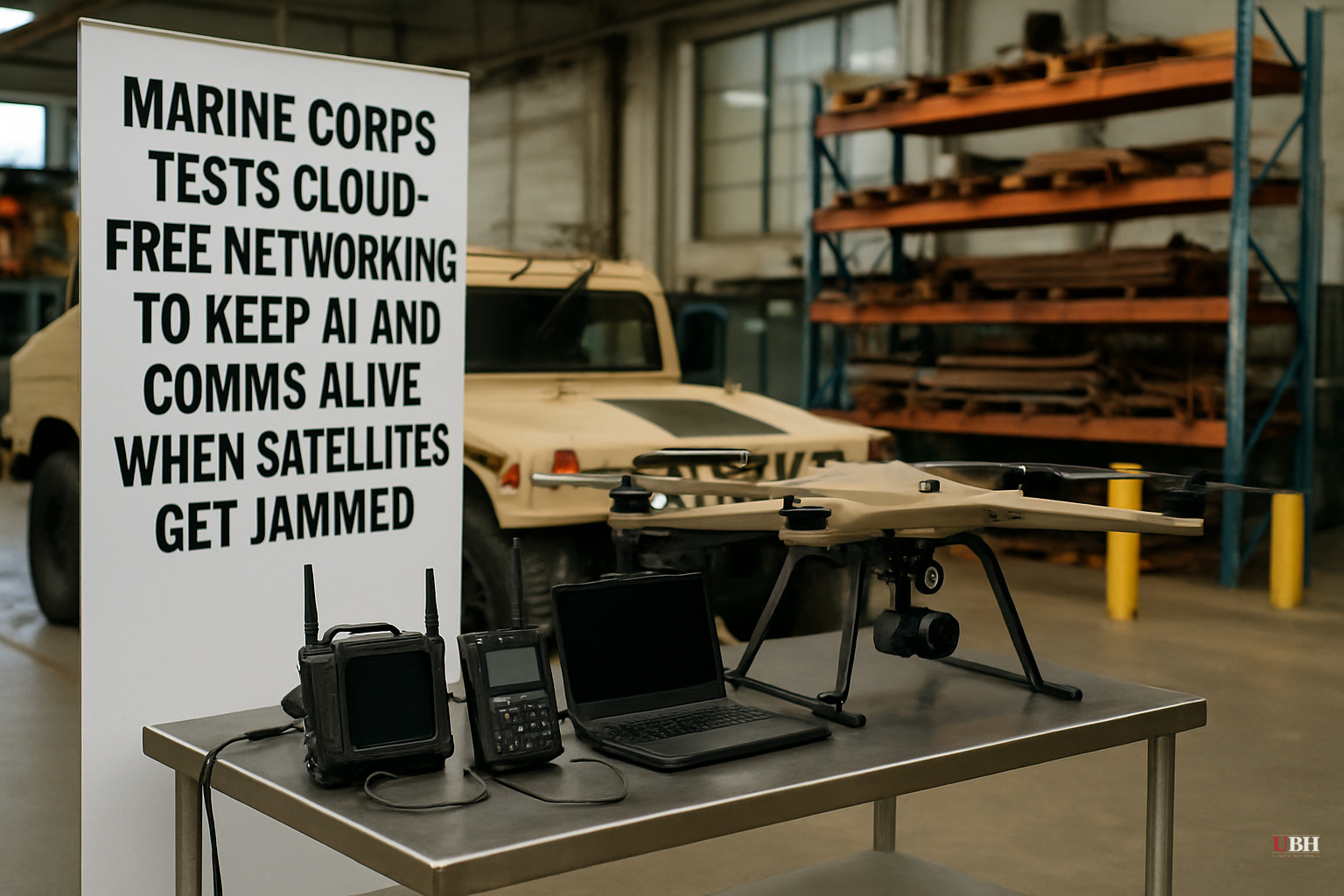 Marine Corps Tests Cloud-Free Networking to Keep AI and Comms Alive When Satellites Get Jammed