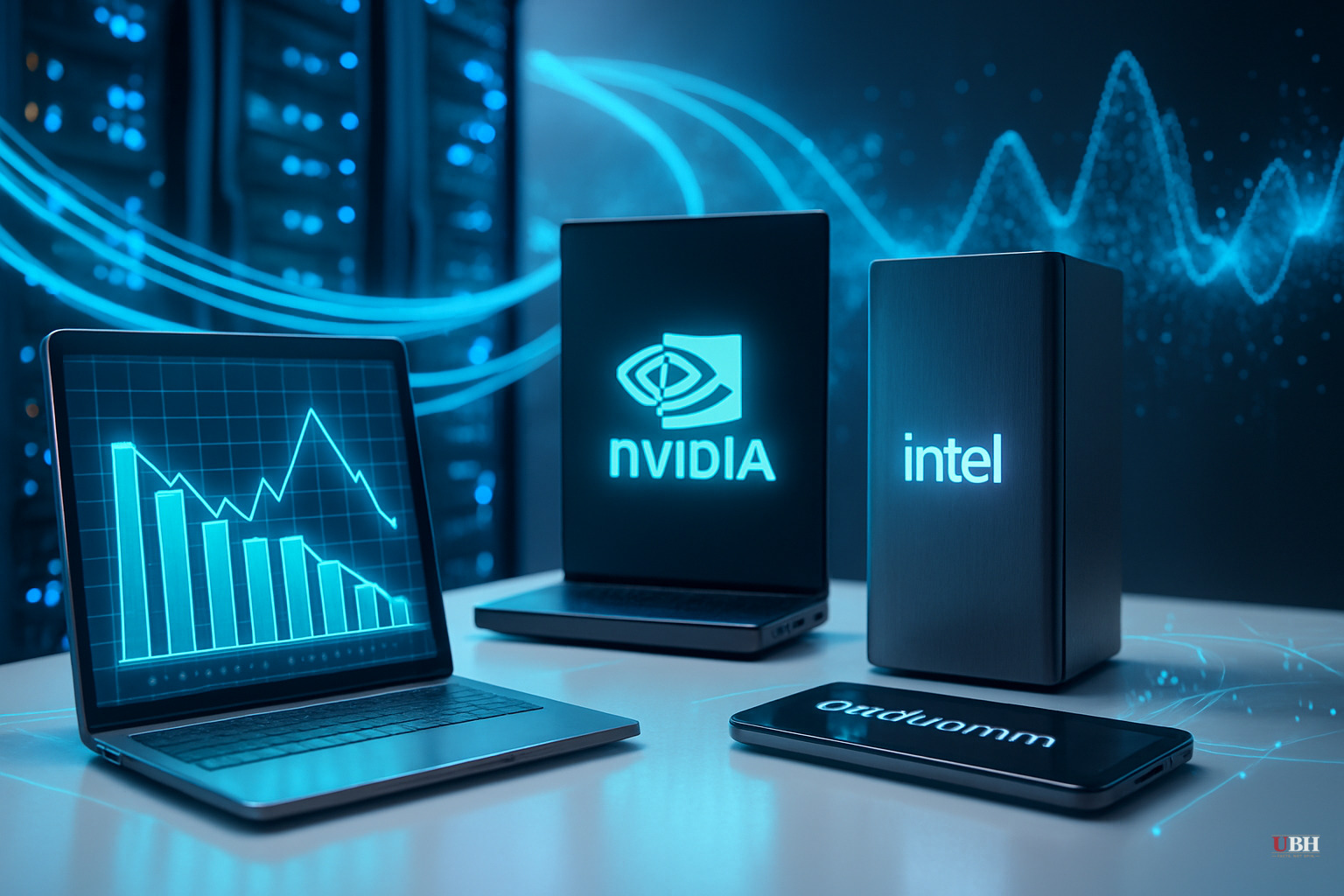 Market Reacts: Qualcomm Drops 9.5%, Intel Falls 6.5% as Nvidia's RTX Spark Announcement Lands