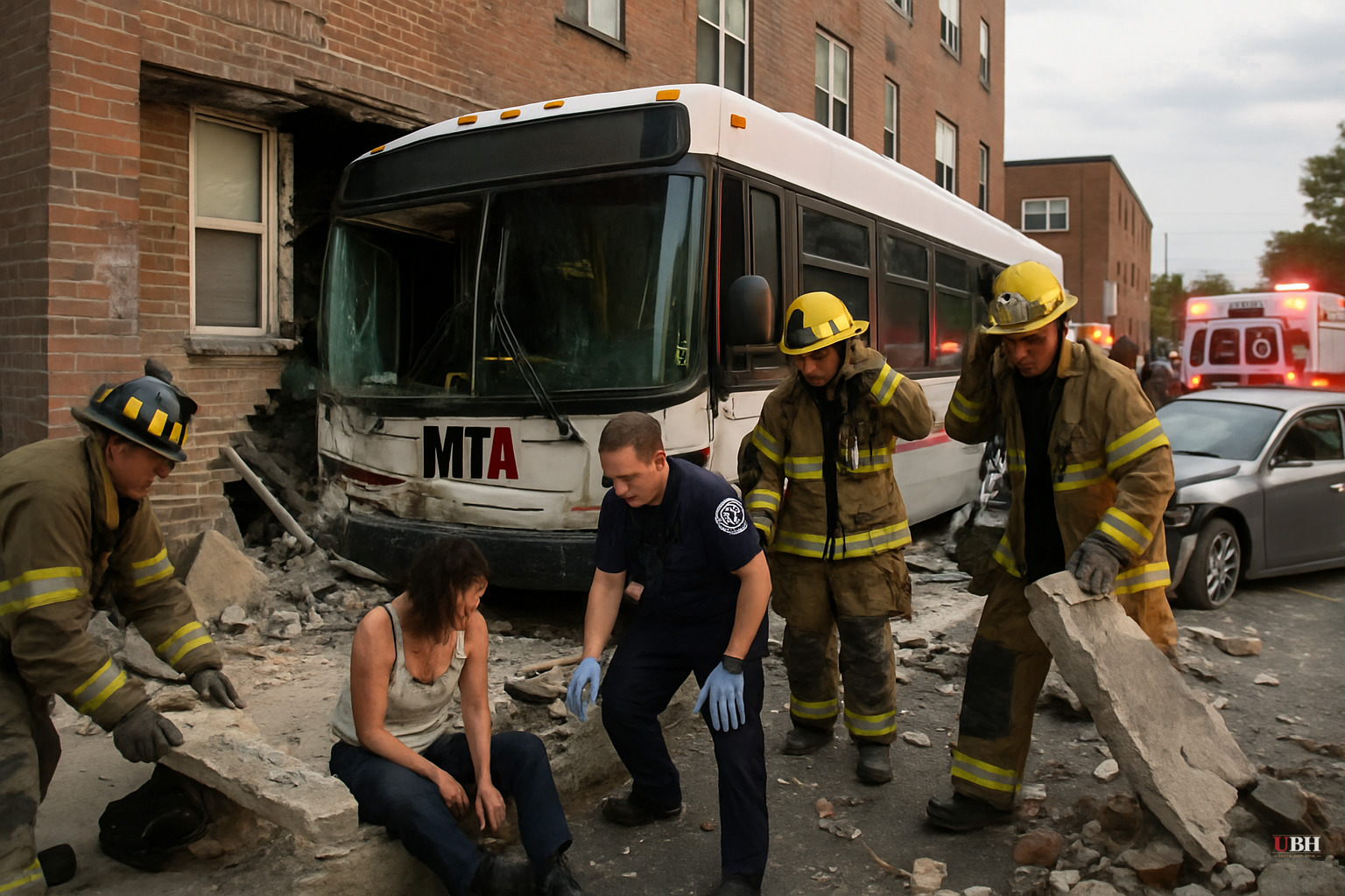 Maryland Transit Bus Plows Through Multiple Cars and into Pikesville Building, Injuring at Least 30