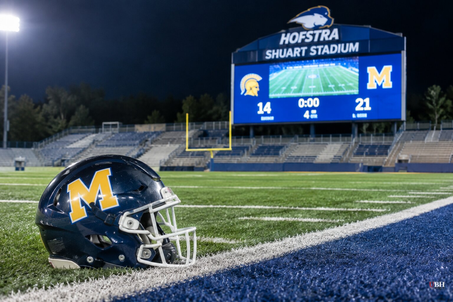 Massapequa Ends Garden City's Nation-Best 68-Game Winning Streak, 21-14, at Hofstra