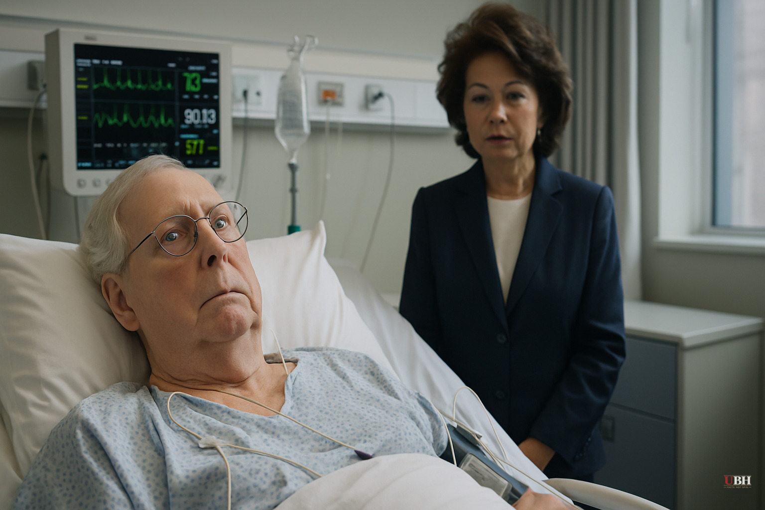McConnell Hospitalized After CPR for Heart Attack. His Wife Met China's VP in Beijing Three Days Later.