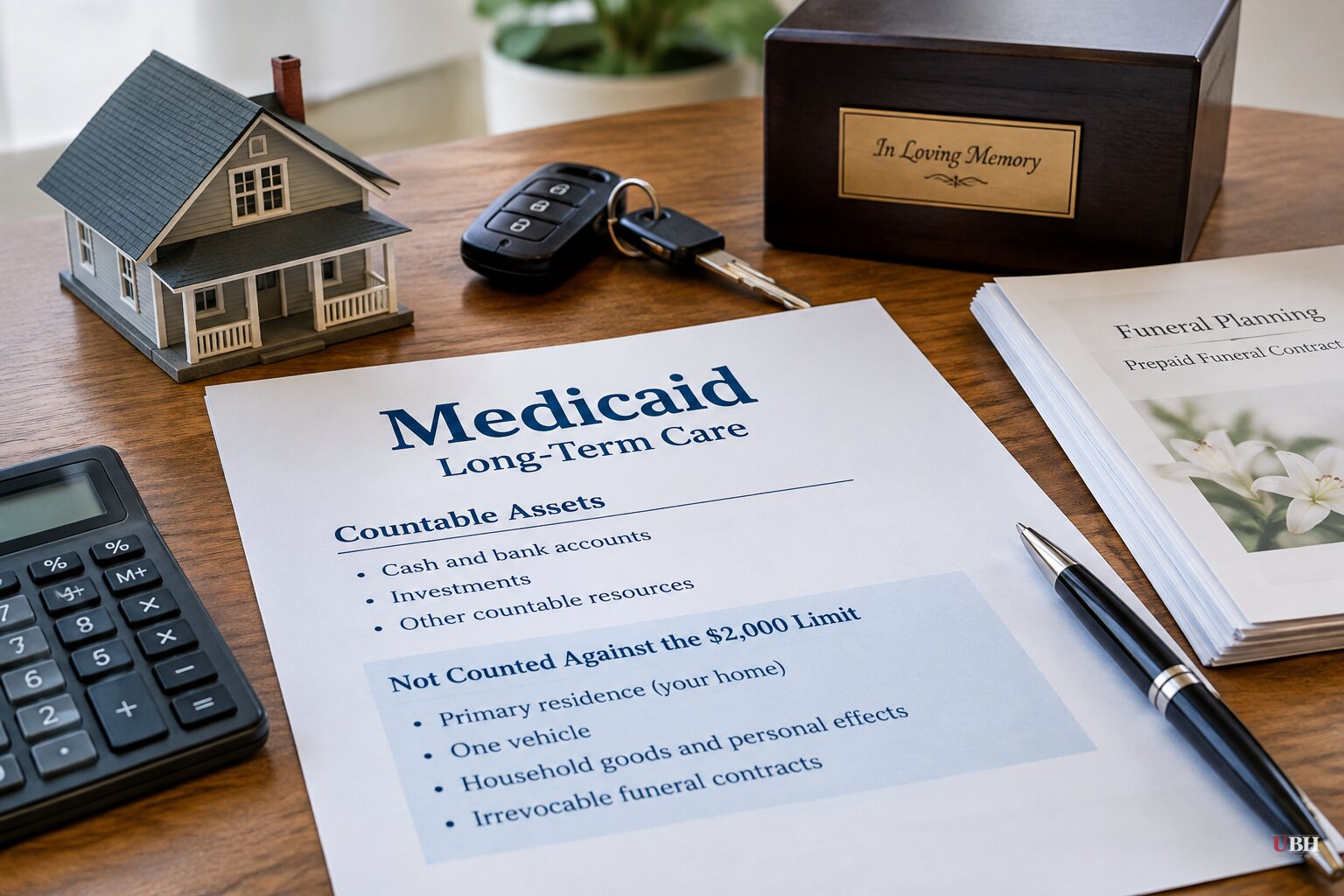 Medicaid's $2,000 Asset Limit Exempts Your House, Car, and Prepaid Funeral, Here's the Fine Print
