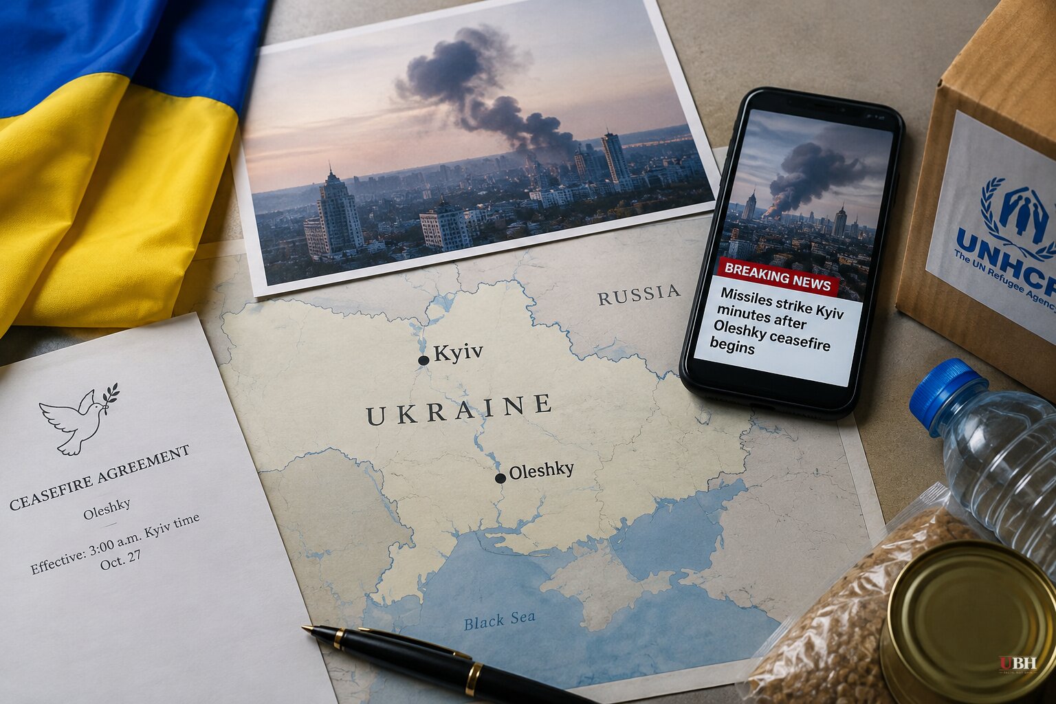 Melania Trump-Mediated Ceasefire Takes Effect in Oleshky as Russian Missiles Hit Kyiv Minutes Later