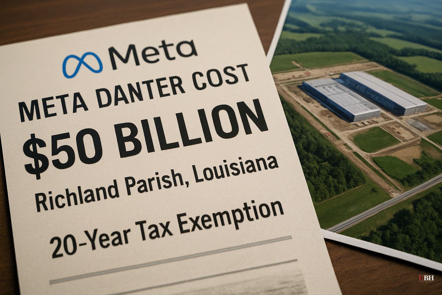 Meta Nearly Doubles Louisiana Data Center Price Tag to $50 Billion, Backed by 20-Year Tax Exemption
