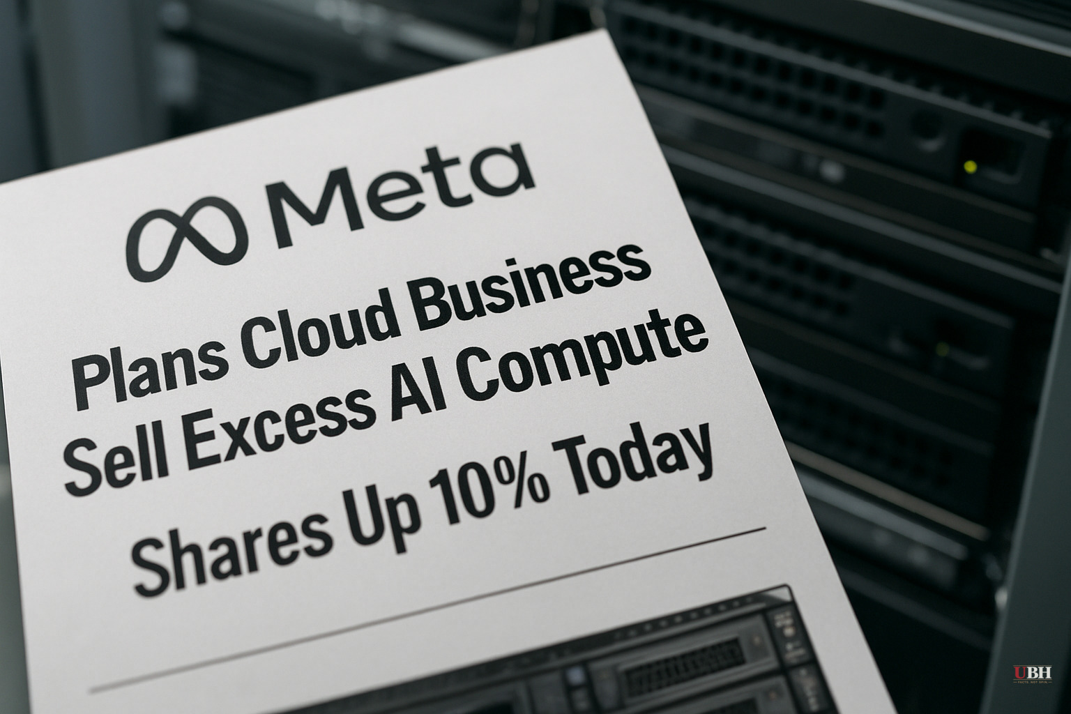 Meta Plans Cloud Business to Sell Excess AI Compute, Shares Up 10% Today